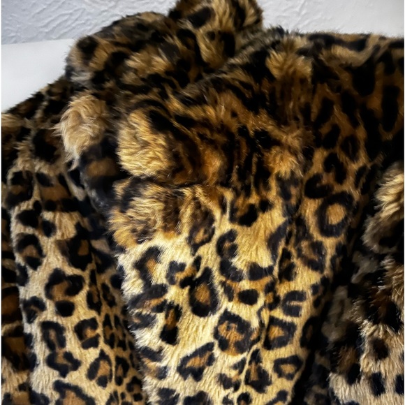 Zara TRF collection faux fur leopard coat*fabulous* - Picture 8 of 15